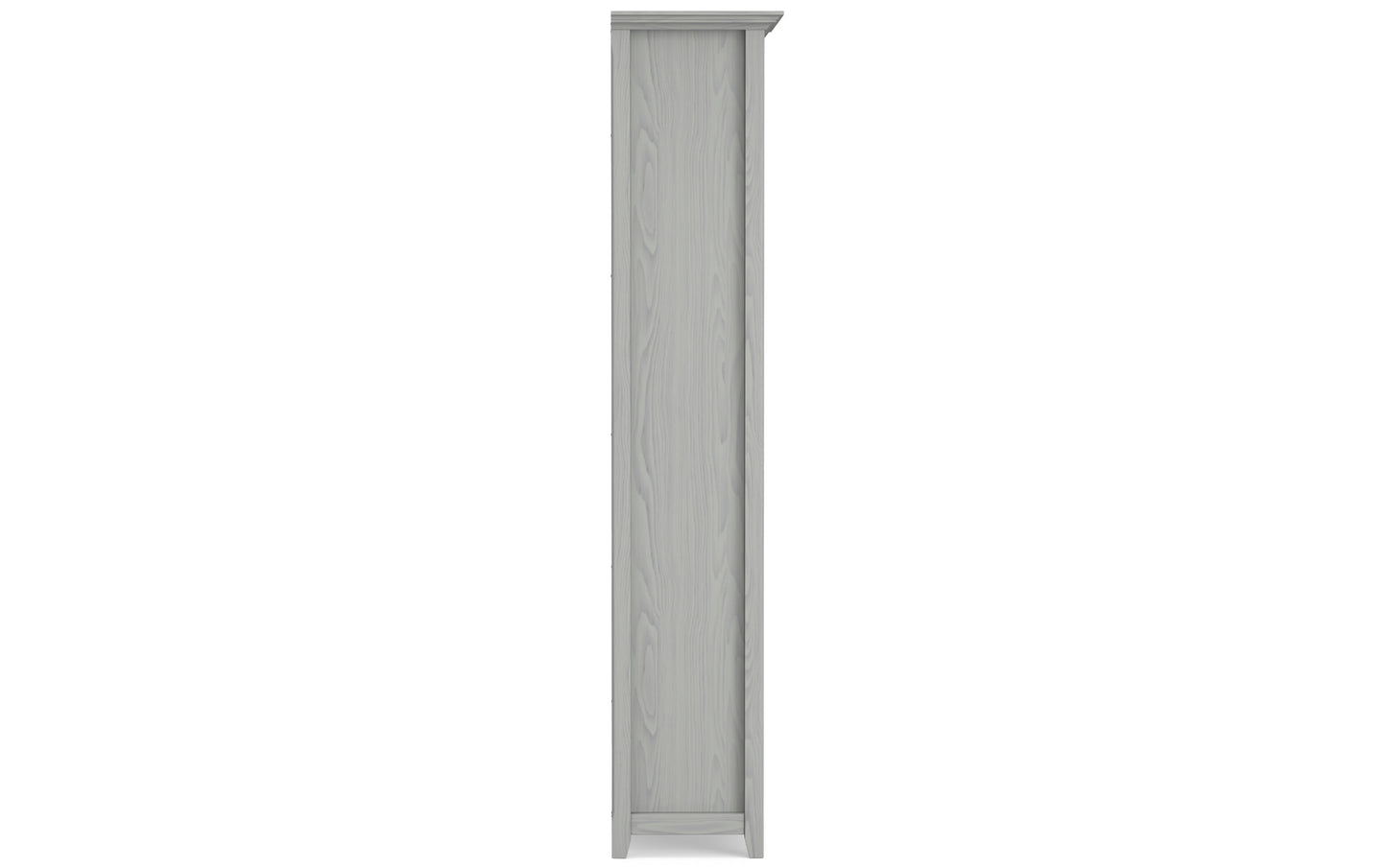 Fog Grey | Amherst 5 Shelf Bookcase