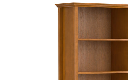 Light Golden Brown | Amherst 5 Shelf Bookcase