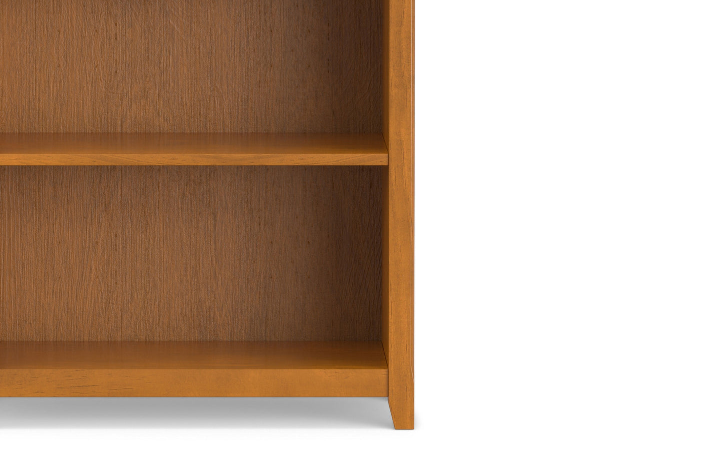 Light Golden Brown | Amherst 5 Shelf Bookcase