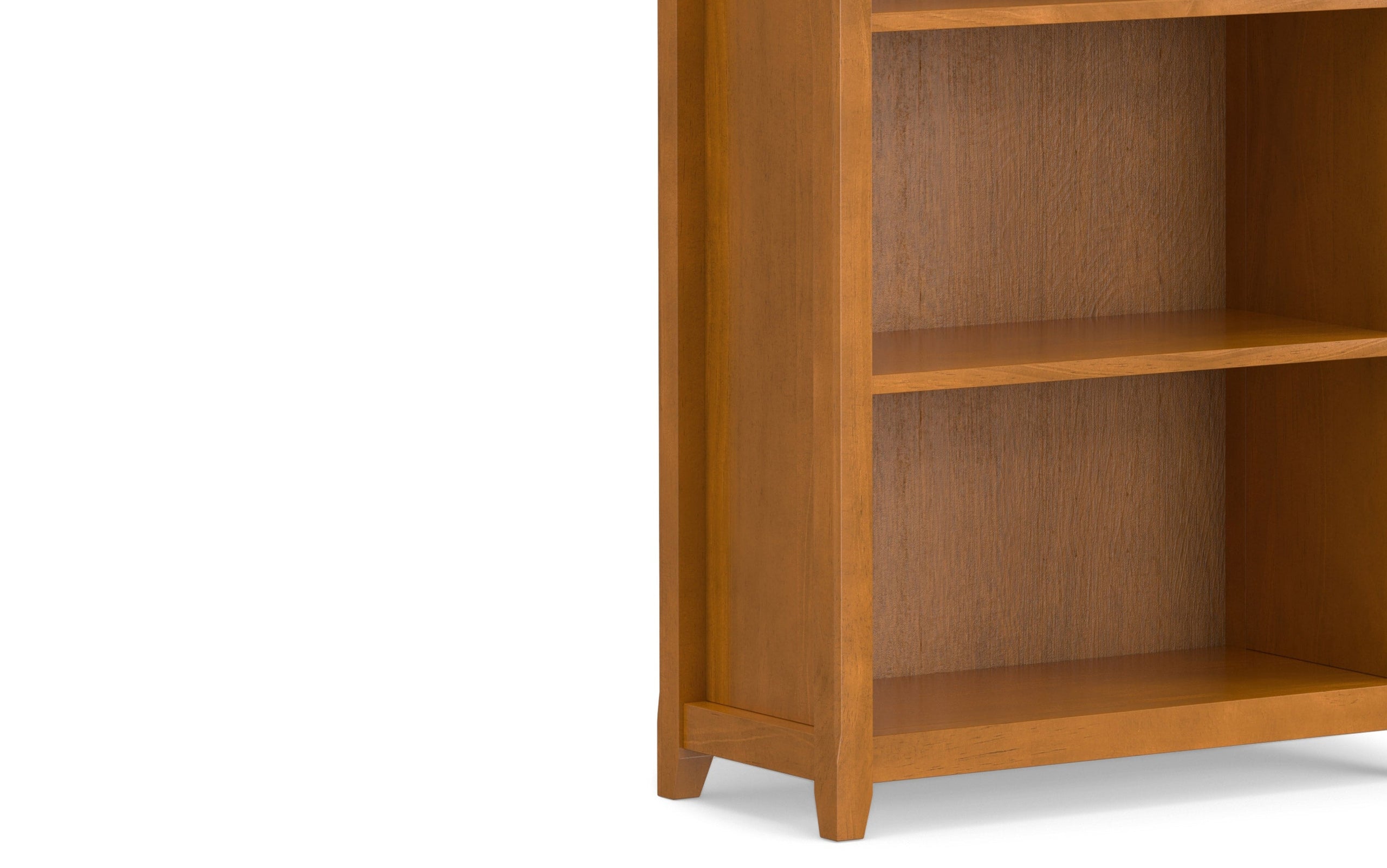 Light Golden Brown | Amherst 5 Shelf Bookcase