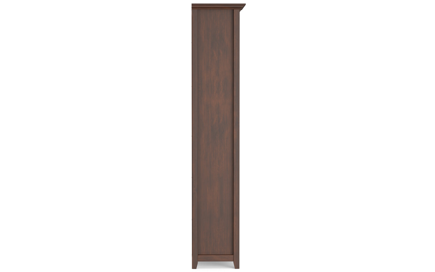 Russet Brown | Amherst 5 Shelf Bookcase