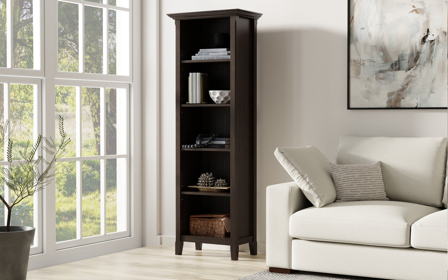 Amherst 24 inch 5 Shelf Bookcase