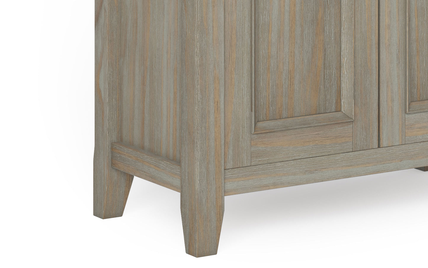 Distressed Grey | Amherst Low Storage Cabinet