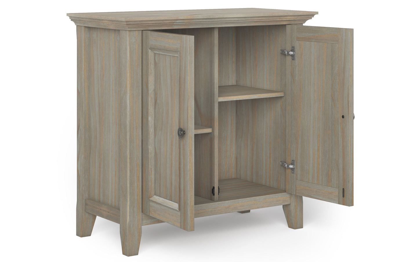 Distressed Grey | Amherst Low Storage Cabinet