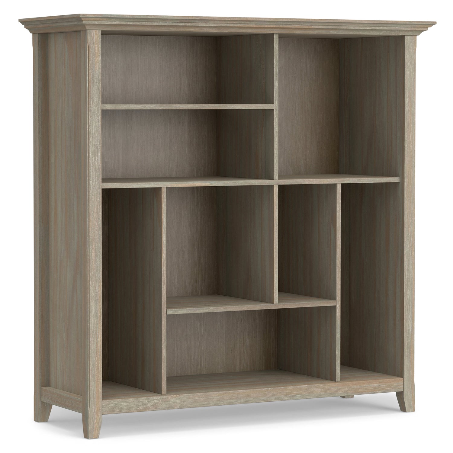 Distressed Grey | Amherst Multi-Cube Bookcase & Storage Unit