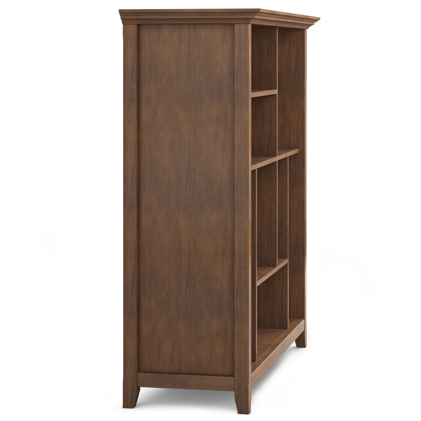 Rustic Natural Aged Brown | Amherst Multi-Cube Bookcase & Storage Unit