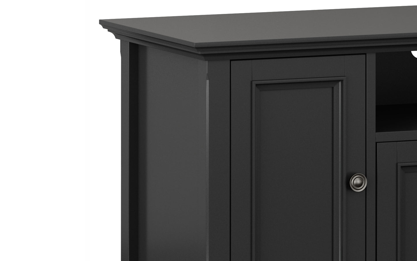 Black | Amherst 72 inch Wide TV Media Stand