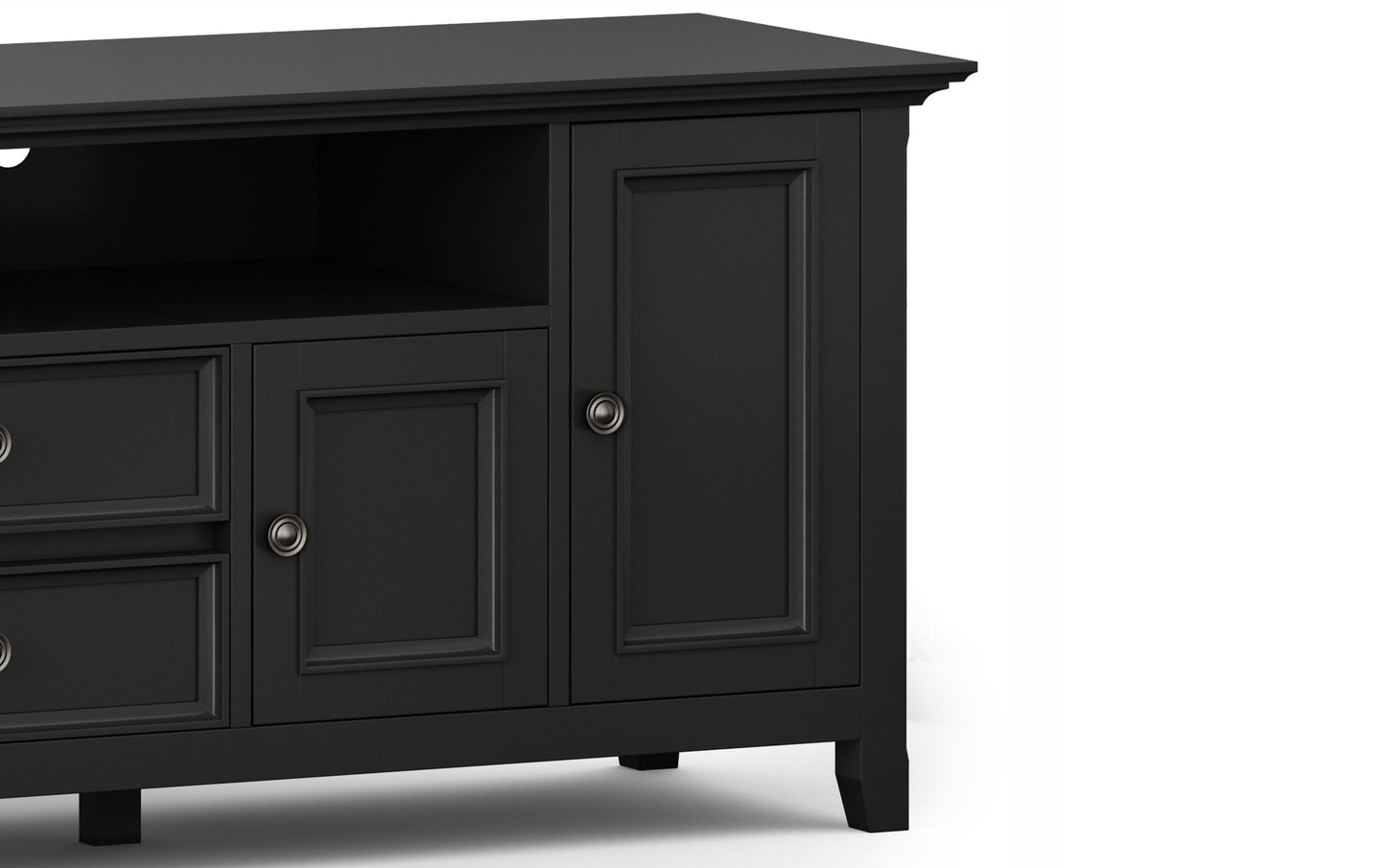 Black | Amherst 72 inch Wide TV Media Stand