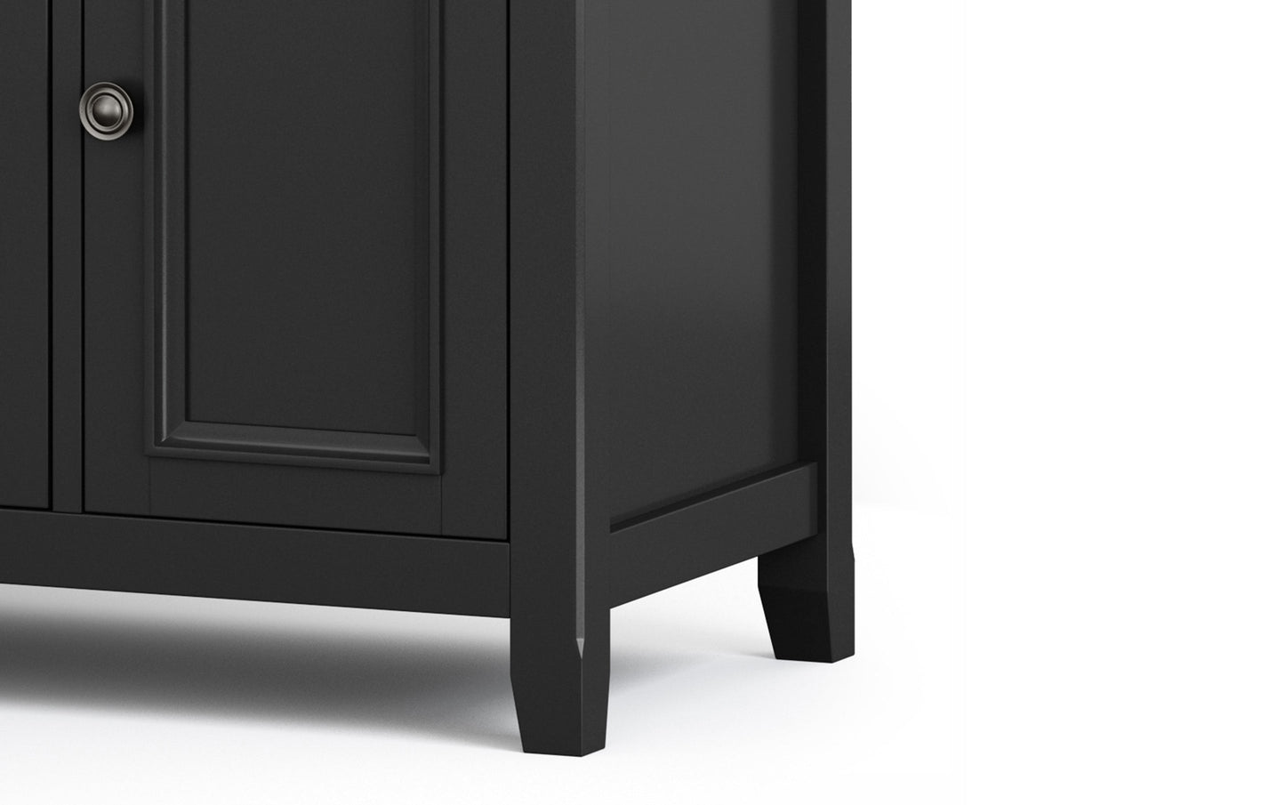 Black | Amherst 72 inch Wide TV Media Stand