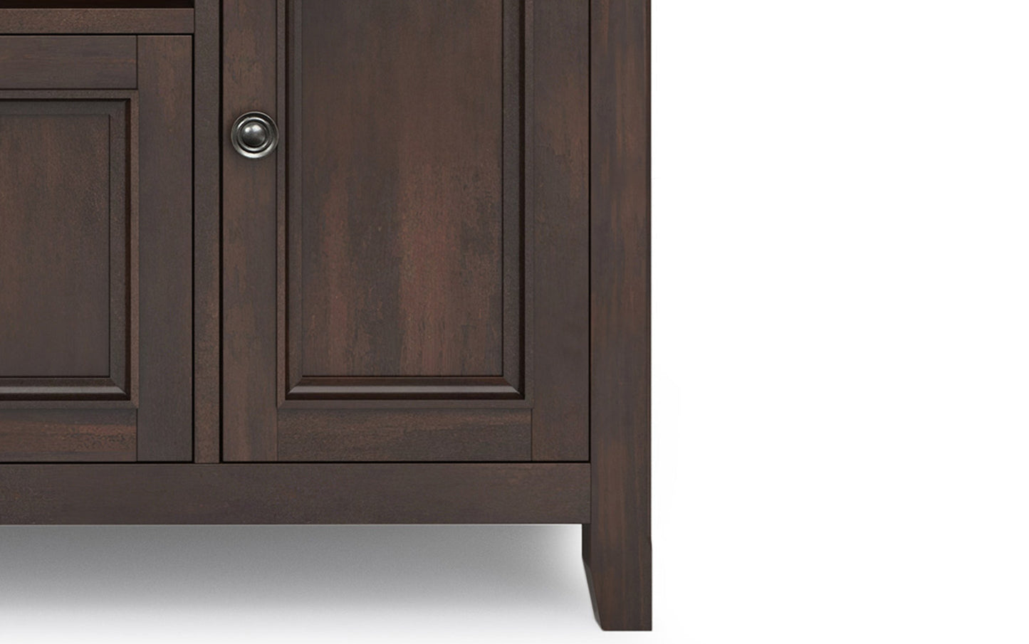 Brunette Brown | Amherst 72 inch Wide TV Media Stand