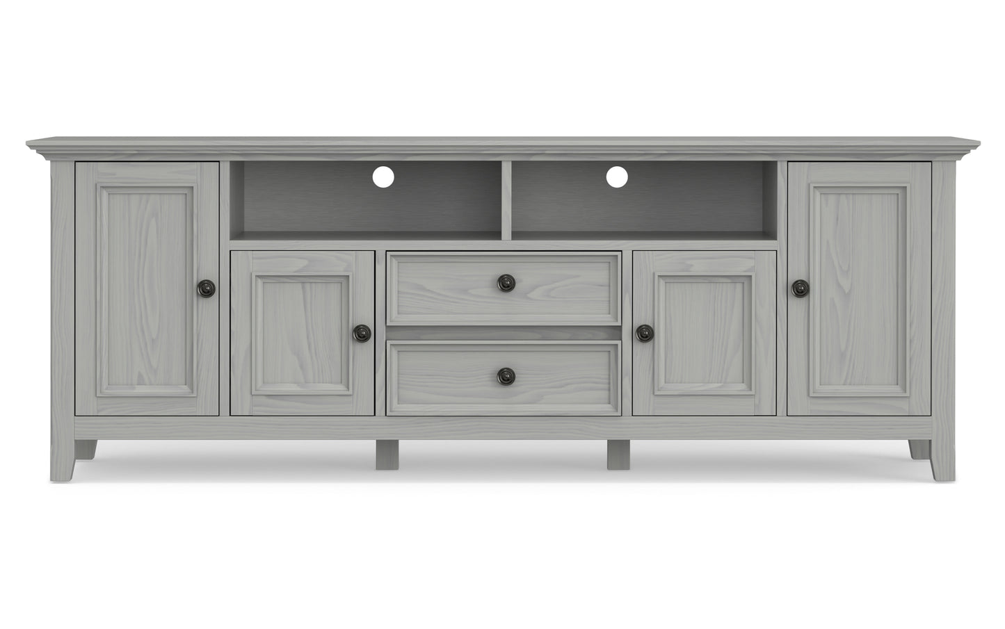 Fog Grey | Amherst 72 inch Wide TV Media Stand