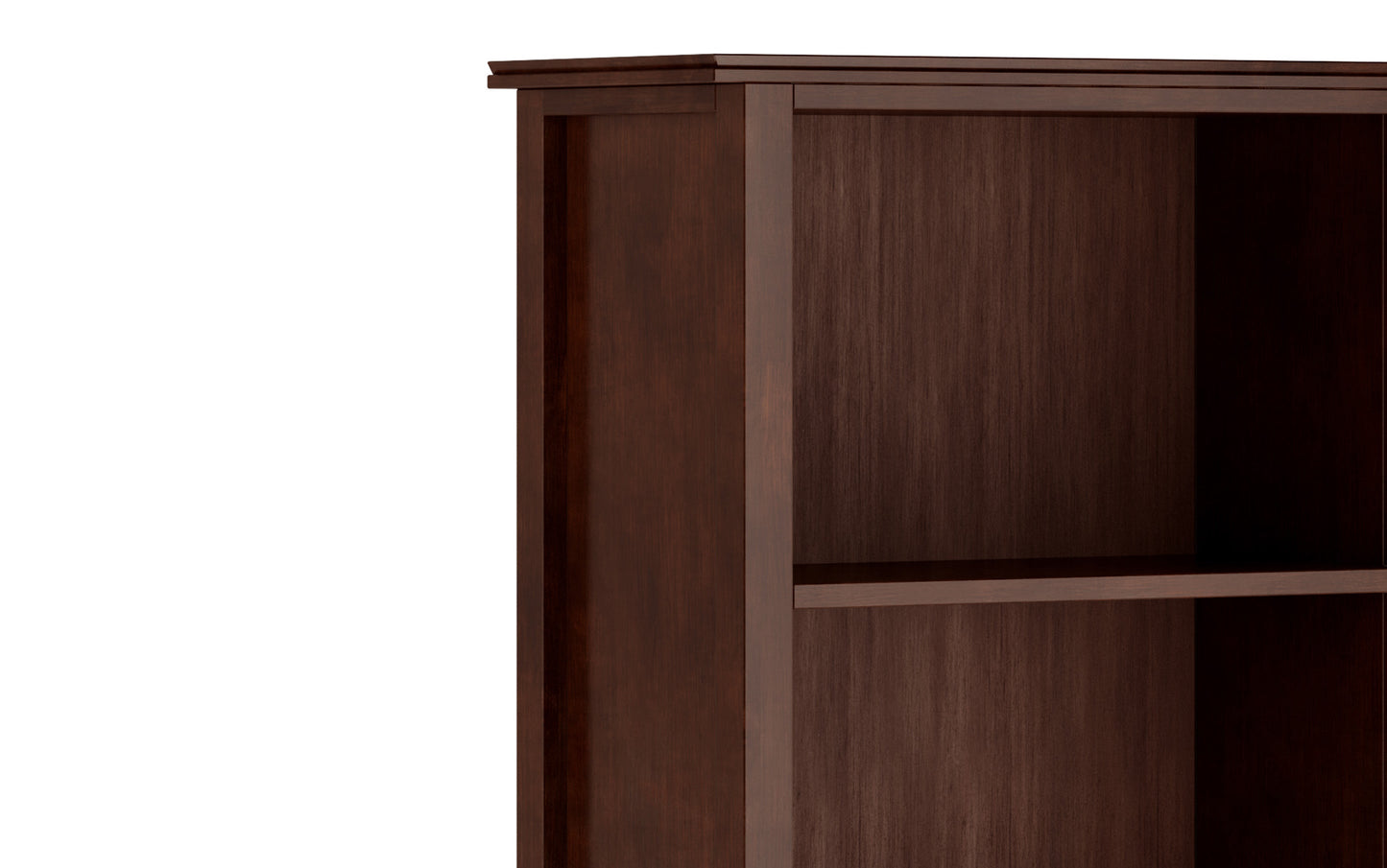 Russet Brown | Artisan 5 Shelf Bookcase