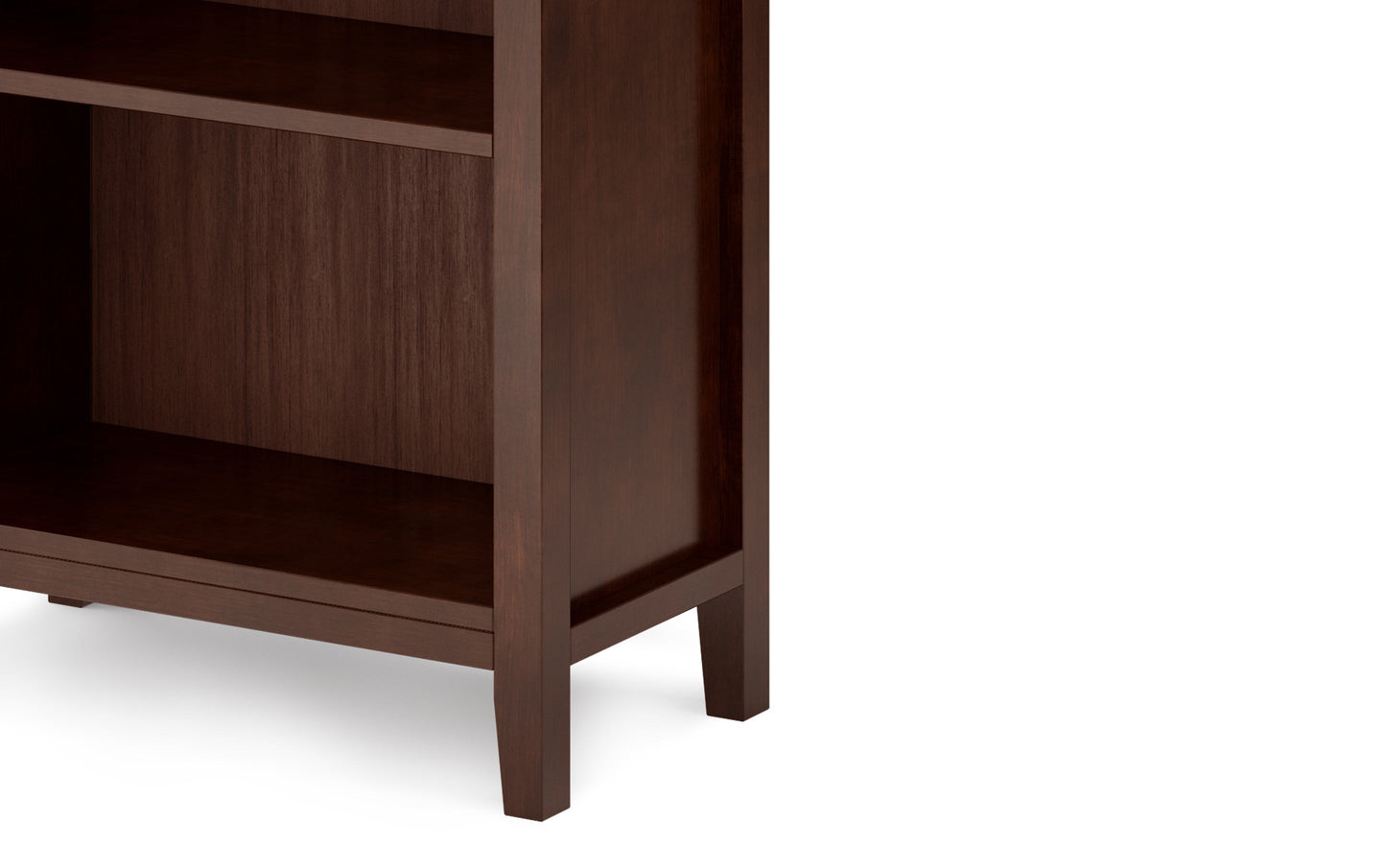 Russet Brown | Artisan 5 Shelf Bookcase