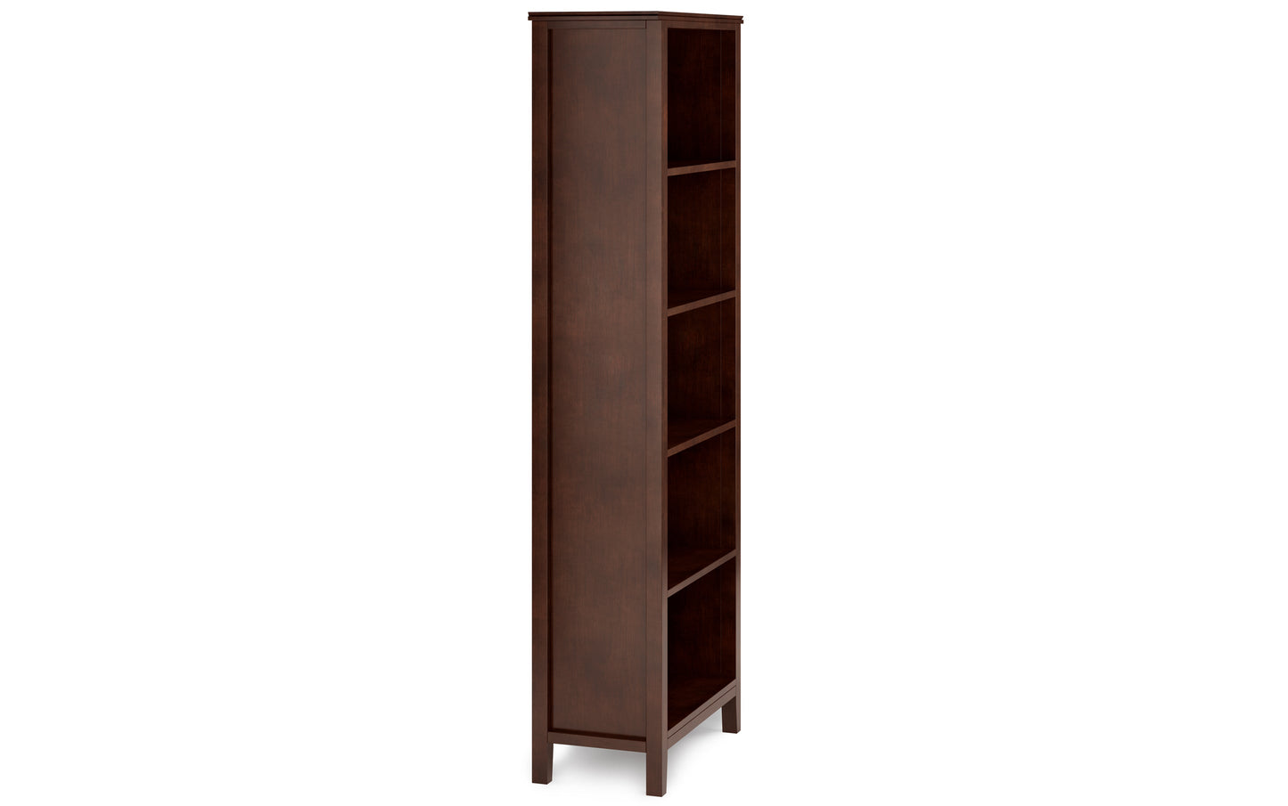 Russet Brown | Artisan 5 Shelf Bookcase