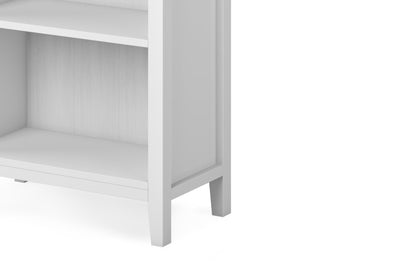 White | Artisan 5 Shelf Bookcase