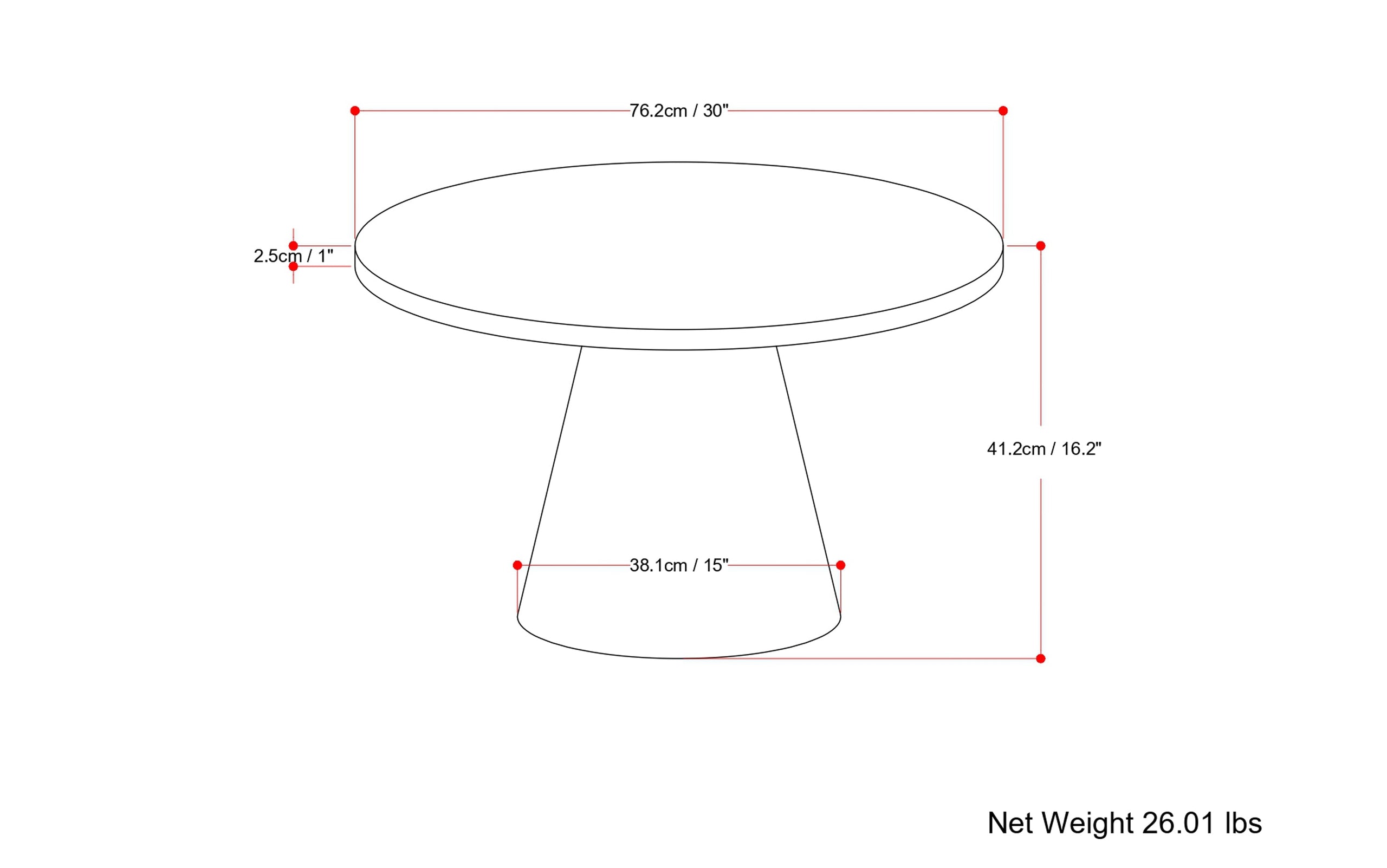 Winnie Round Coffee Table