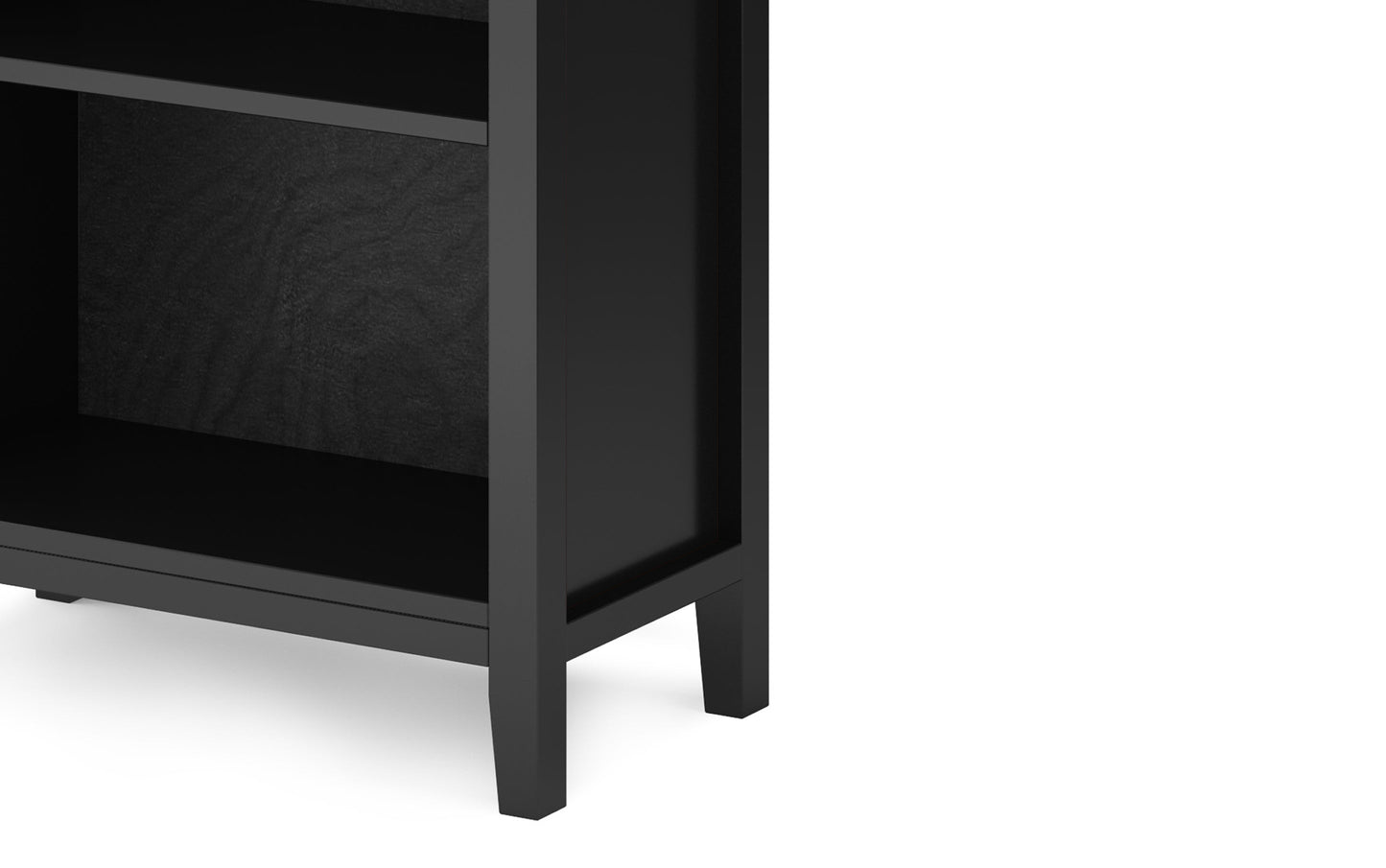 Black | Artisan 5 Shelf Bookcase