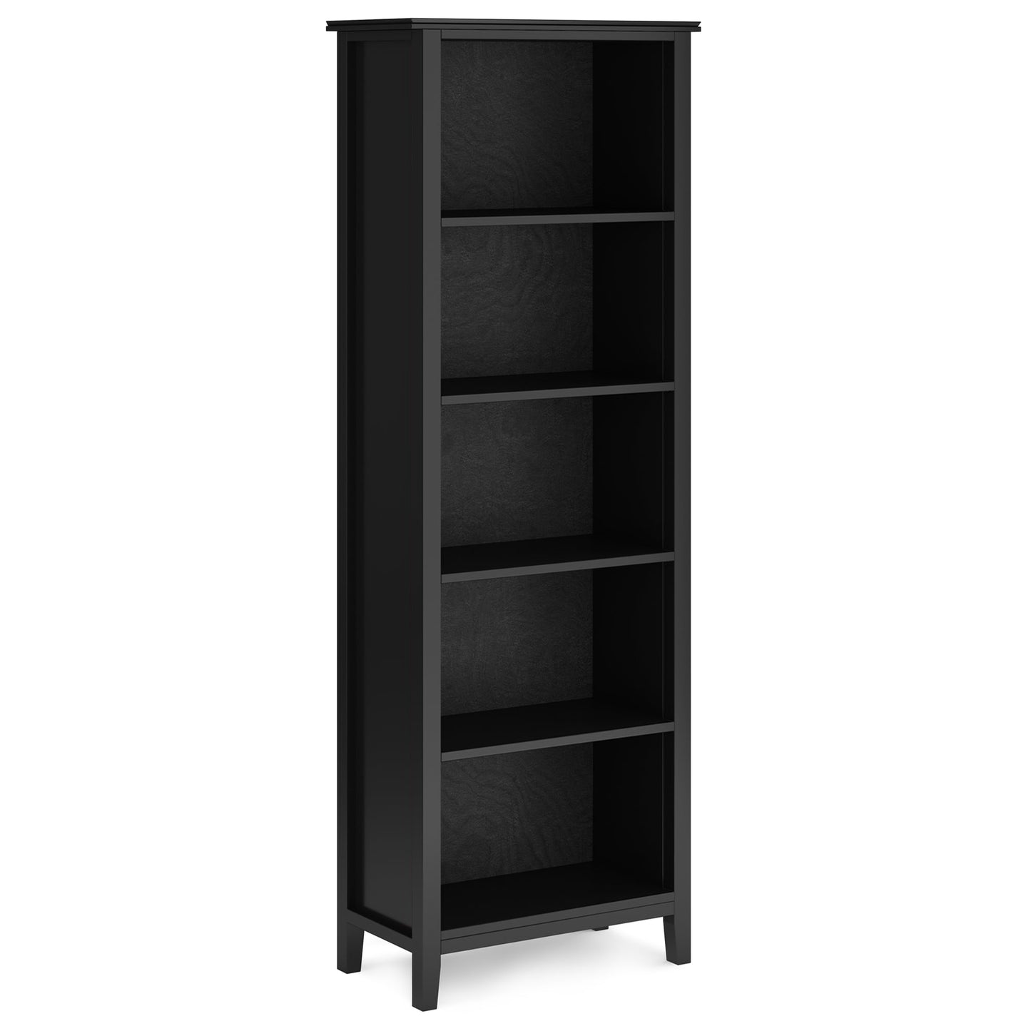 Black | Artisan 5 Shelf Bookcase