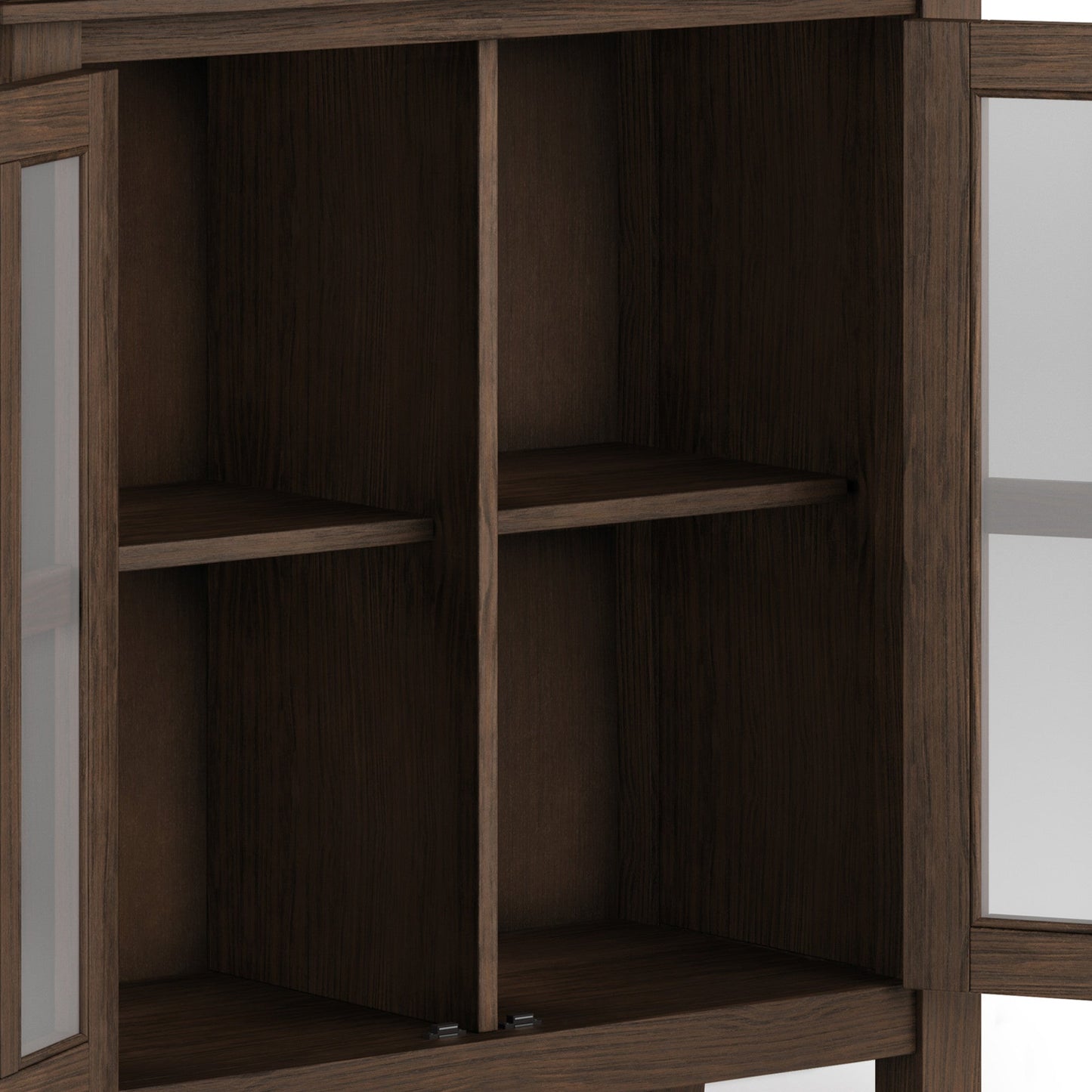 Farmhouse Brown | Artisan Low Storage Cabinet