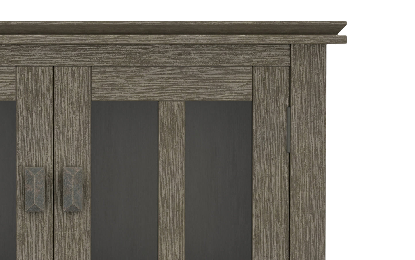 Farmhouse Grey | Artisan Low Storage Cabinet