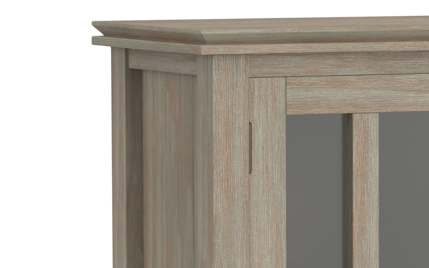 Distressed Grey | Artisan Low Storage Cabinet