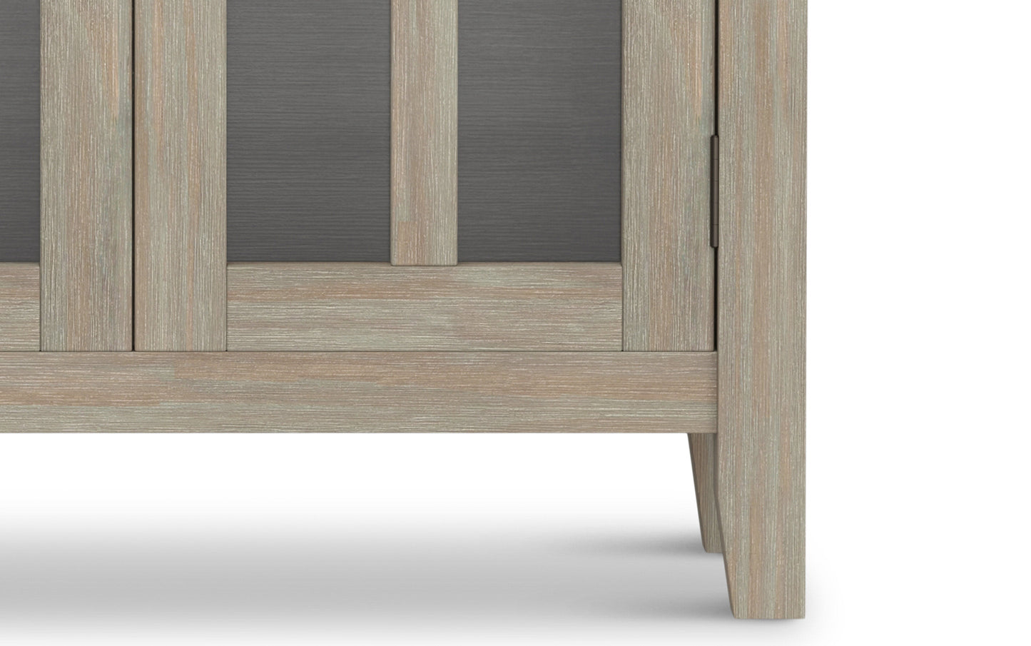 Distressed Grey | Artisan Low Storage Cabinet