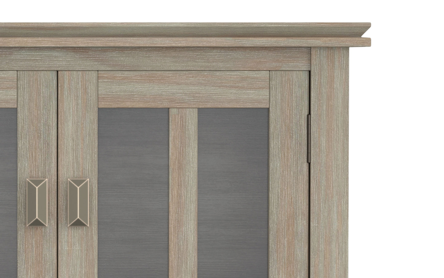 Distressed Grey | Artisan Low Storage Cabinet