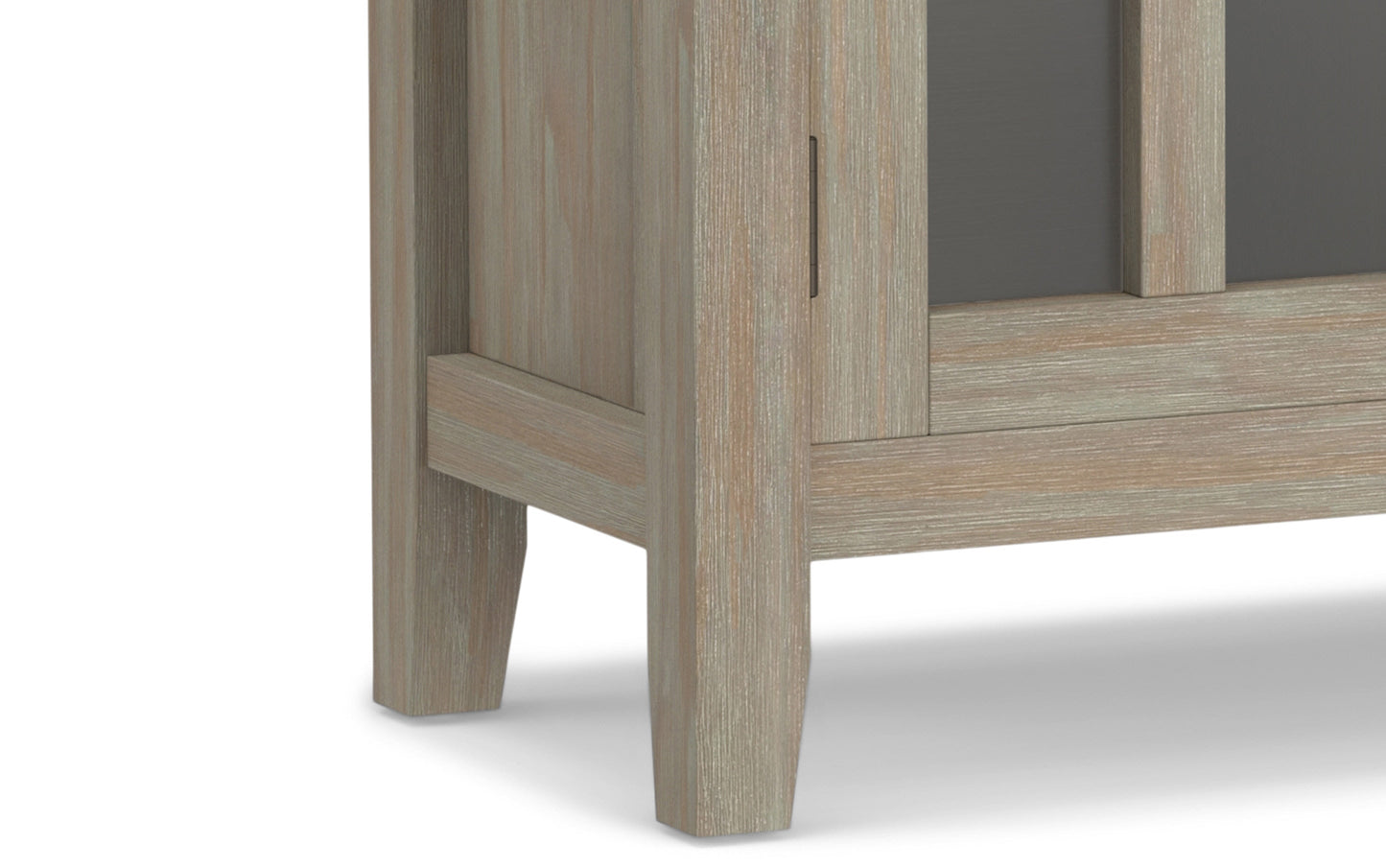 Distressed Grey | Artisan Low Storage Cabinet