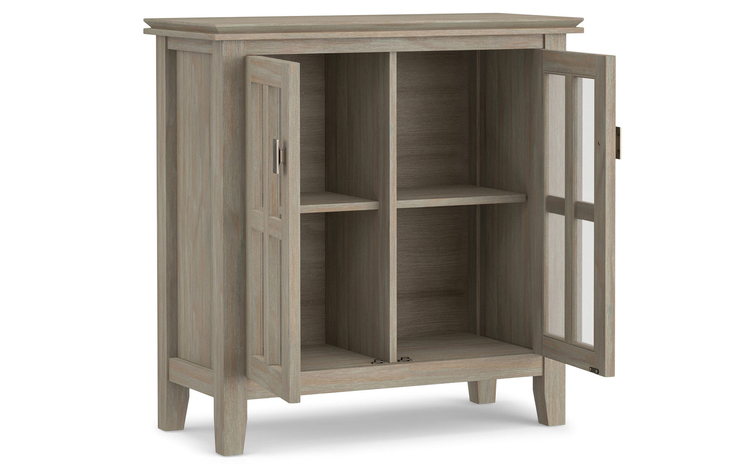 Distressed Grey | Artisan Low Storage Cabinet