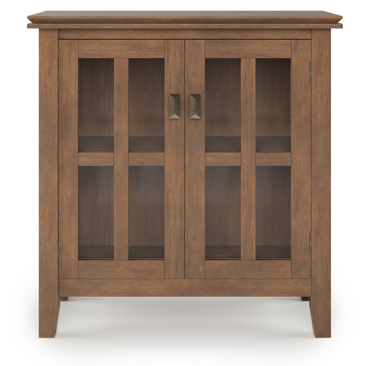 Rustic Natural Aged Brown | Artisan Low Storage Cabinet