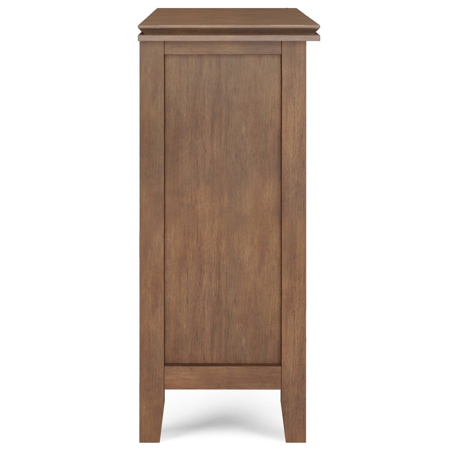 Rustic Natural Aged Brown | Artisan Low Storage Cabinet