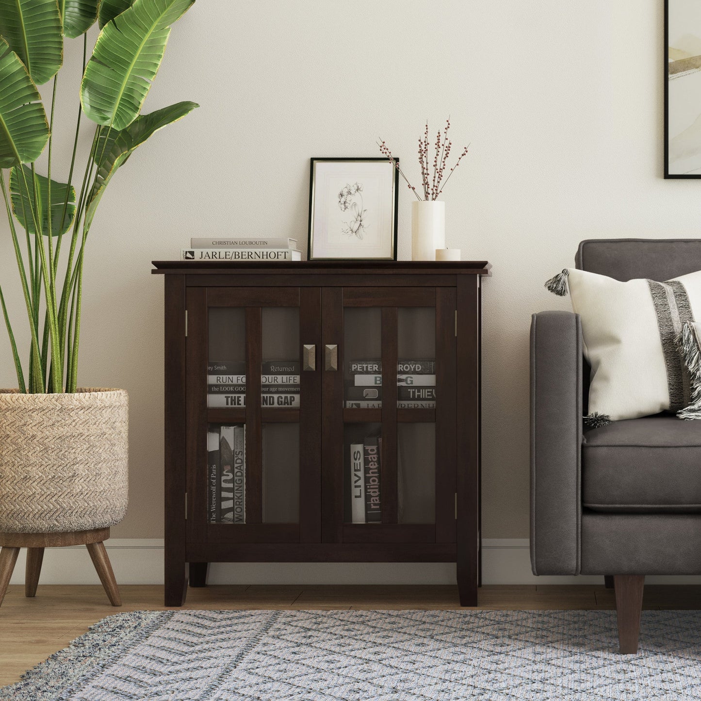 Tobacco Brown | Artisan Low Storage Cabinet