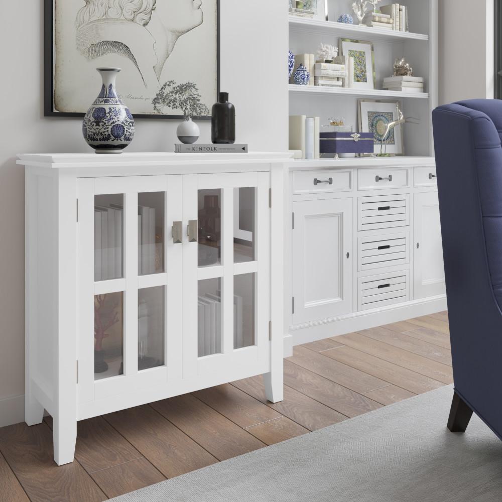 White | Artisan Low Storage Cabinet