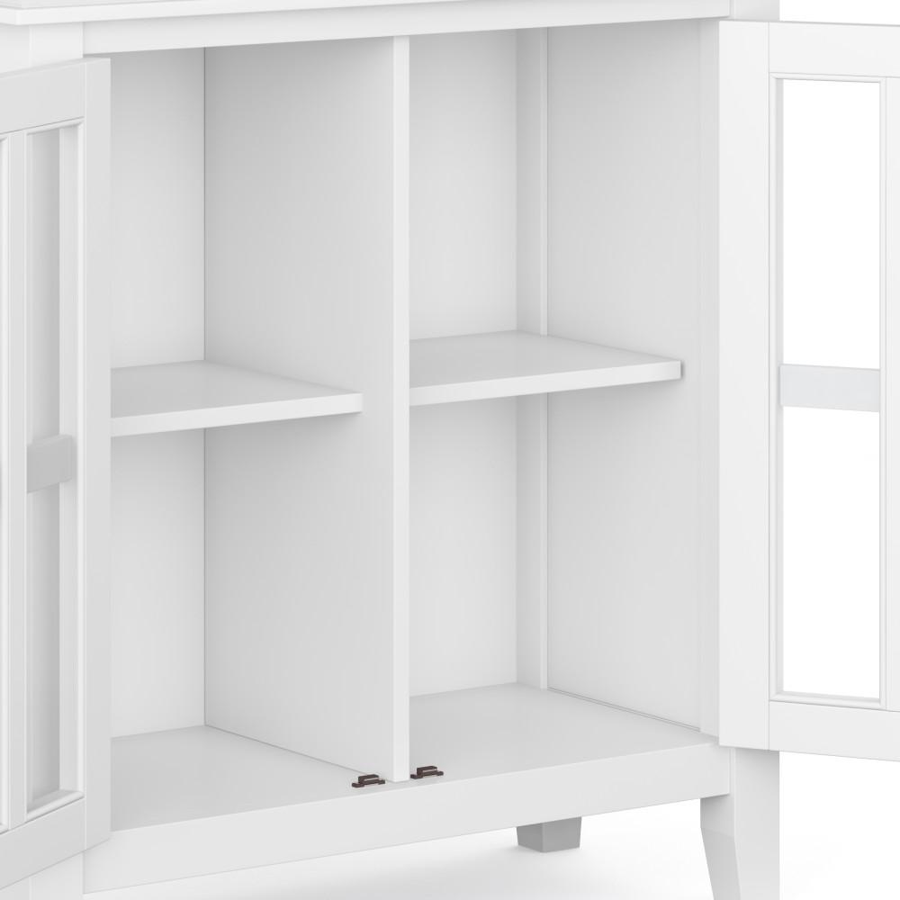 White | Artisan Low Storage Cabinet