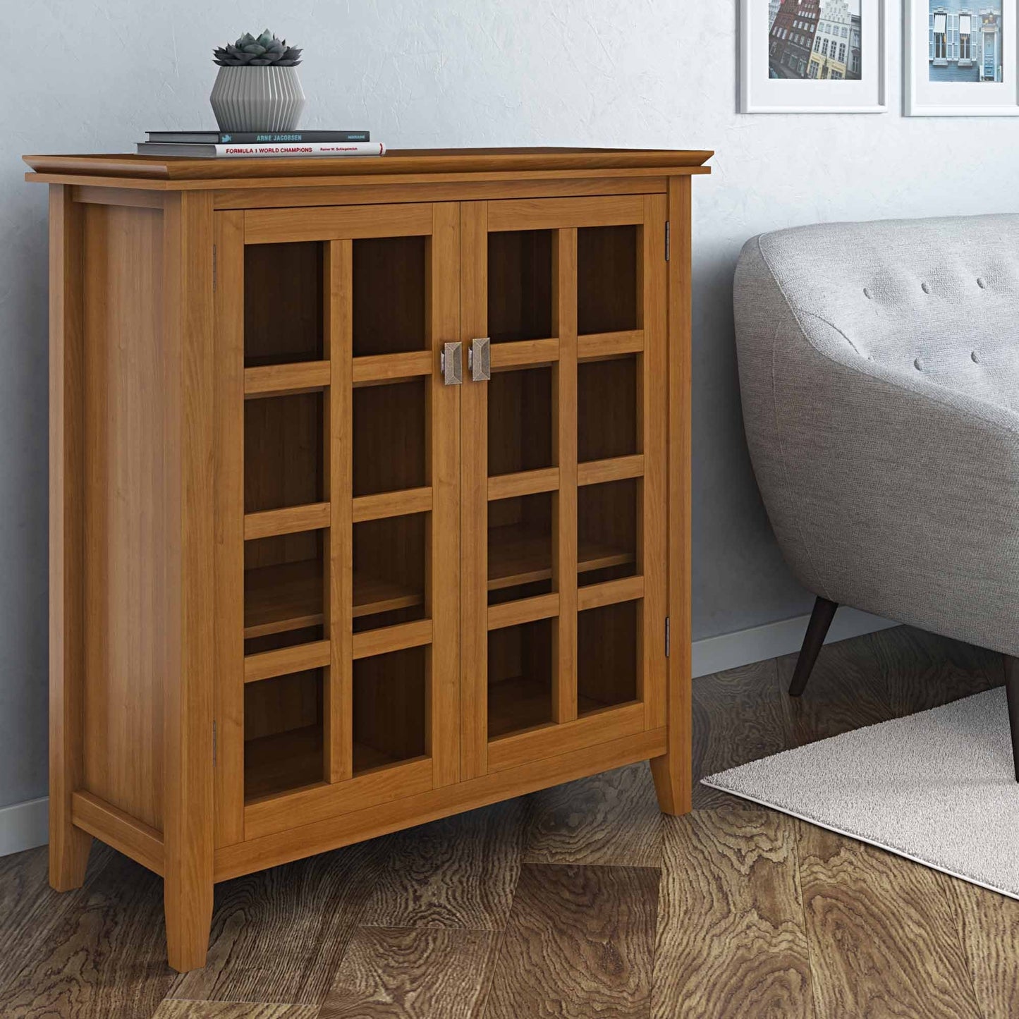 Honey Brown | Artisan Medium Storage Cabinet