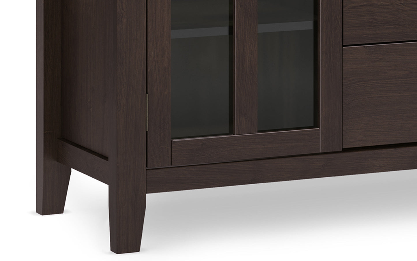 Dark Chestnut Brown | Artisan Tall TV Stand