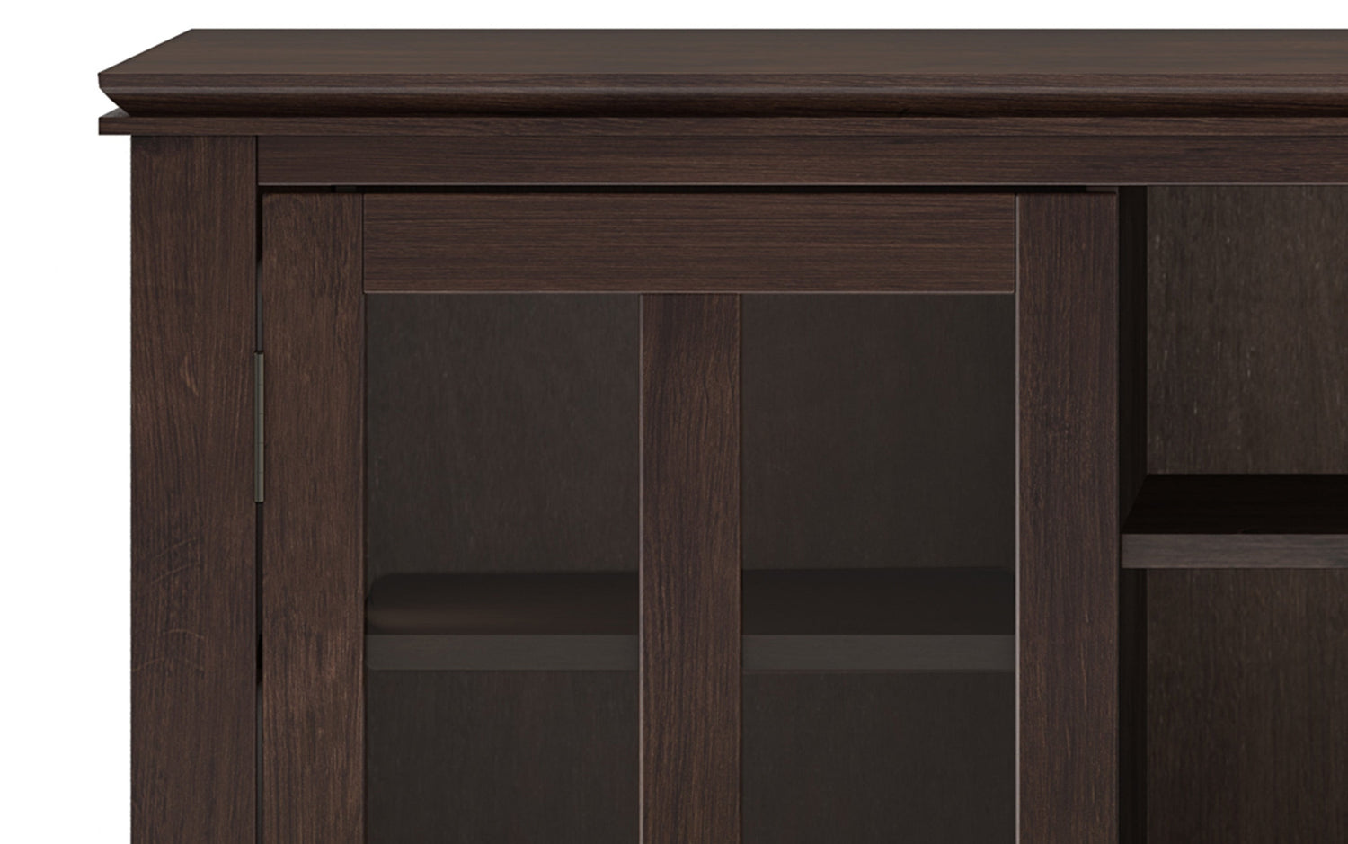 Dark Chestnut Brown | Artisan Tall TV Stand