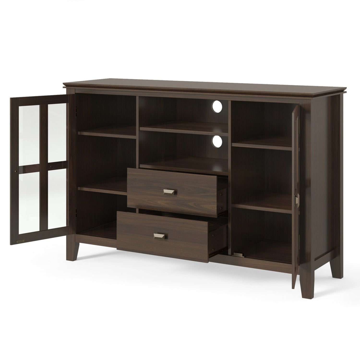 Tobacco Brown | Artisan Tall TV Stand