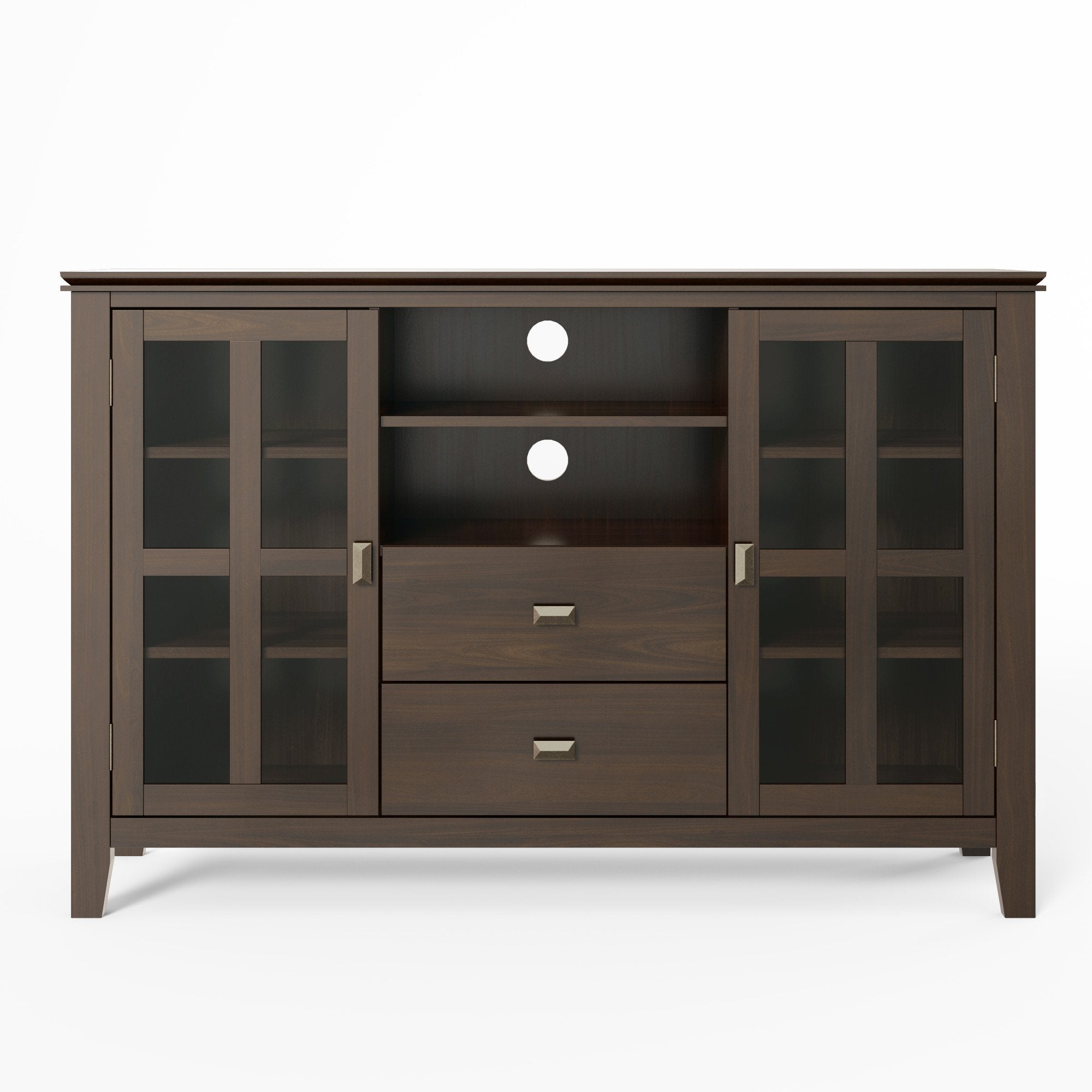 Tobacco Brown | Artisan Tall TV Stand