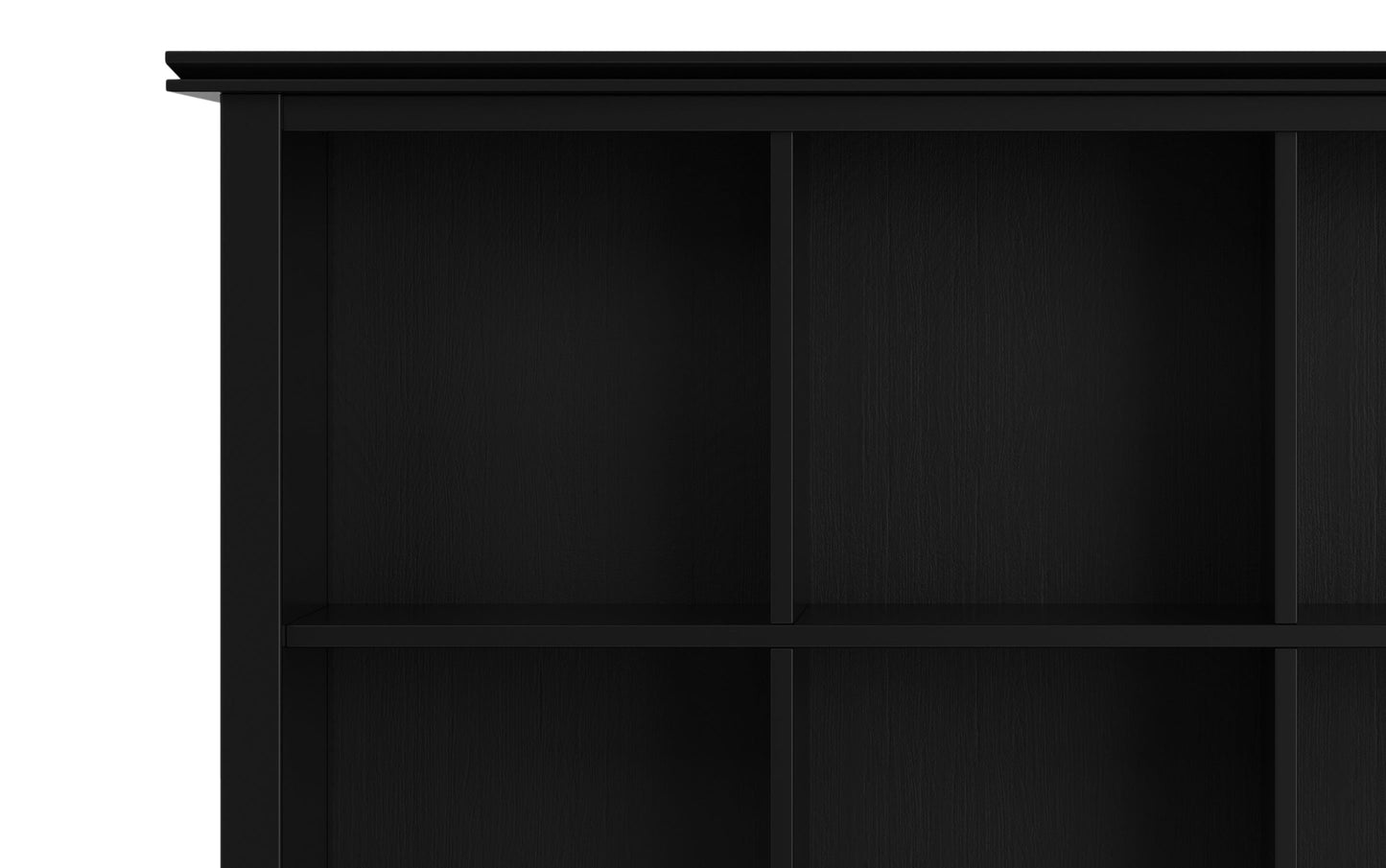 Black | Artisan Nine Cube Bookcase & Storage