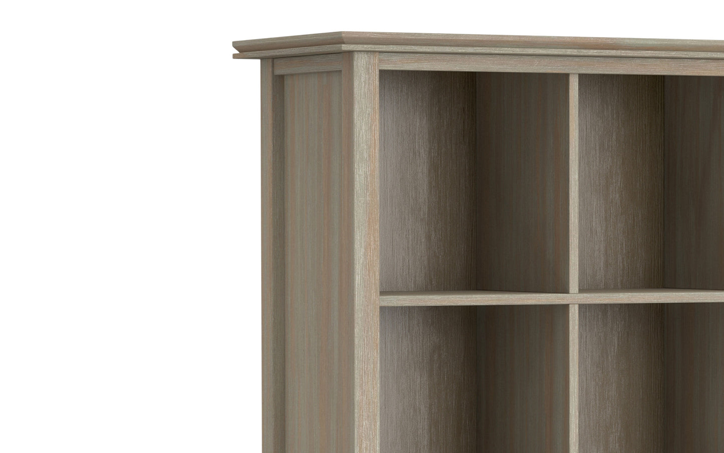 Distressed Grey | Artisan Nine Cube Bookcase & Storage