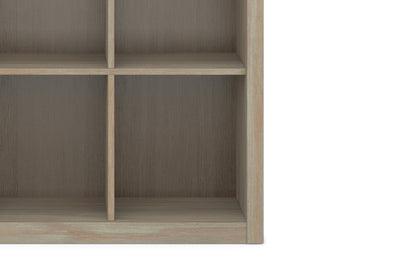 Distressed Grey | Artisan Nine Cube Bookcase & Storage