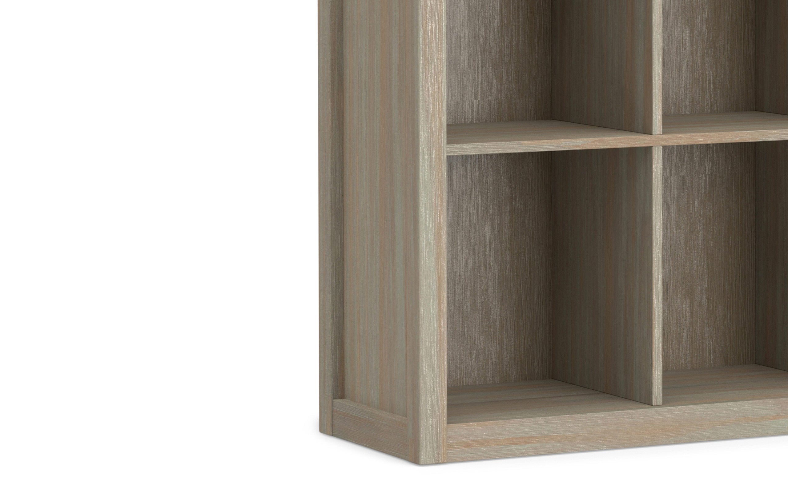 Distressed Grey | Artisan Nine Cube Bookcase & Storage