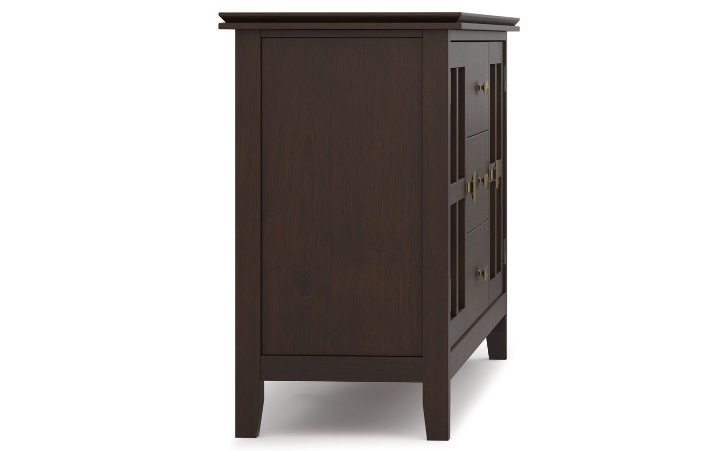 Dark Chestnut Brown | Artisan Large Sideboard Buffet