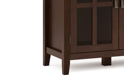 Russet Brown | Artisan Wide 4 Door Storage Cabinet