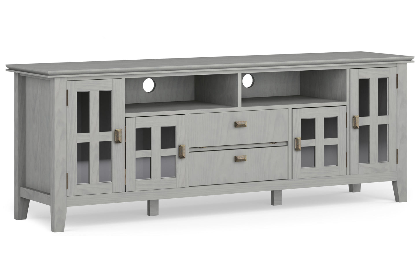 Fog Grey | Artisan 72 inch Tall TV Stand