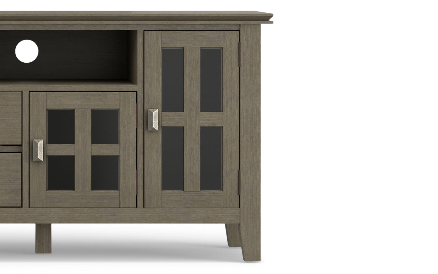 Farmhouse Grey | Artisan 72 inch Tall TV Stand