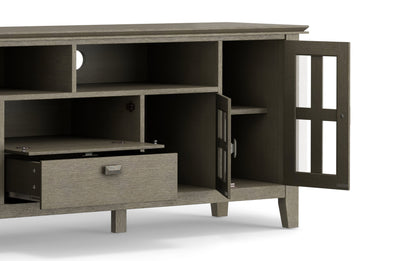 Farmhouse Grey | Artisan 72 inch Tall TV Stand