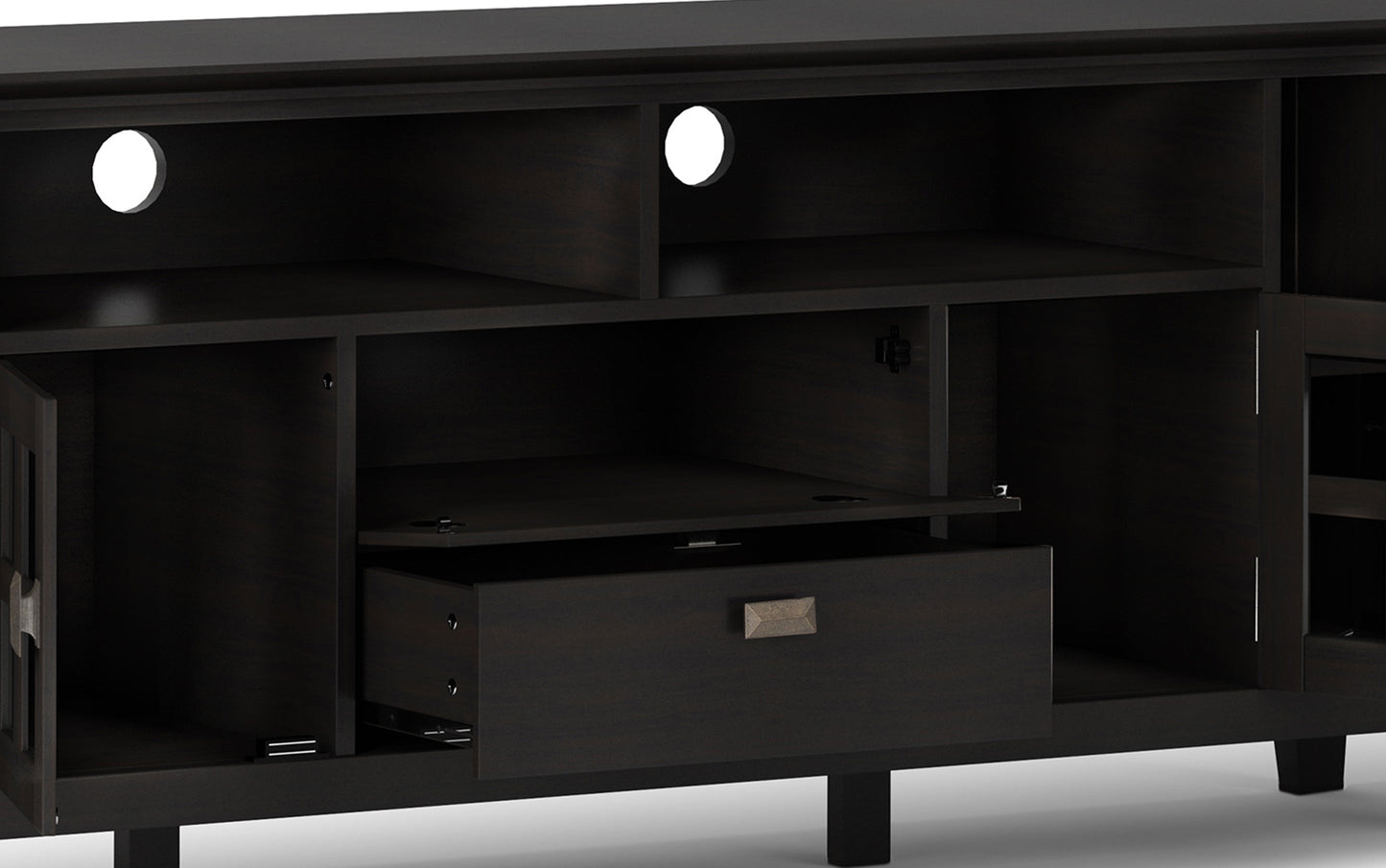 Hickory Brown | Artisan 72 inch Tall TV Stand