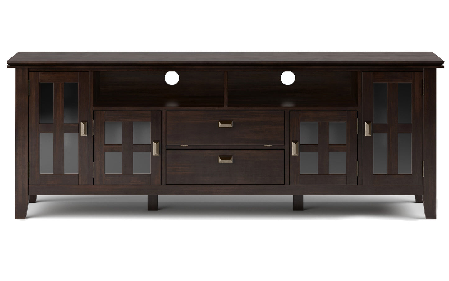 Tobacco Brown | Artisan 72 inch Tall TV Stand